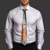 Einzigartige geometrische Krawatte