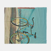 Einzigartige Geschenke für Biker Fleecedecke (Vorderseite (Horizontal))