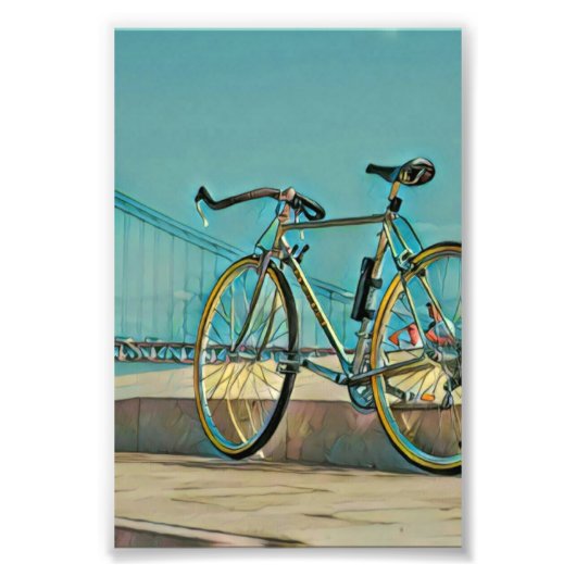 Einzigartige Geschenke für Biker Fotodruck (Vorne)