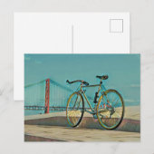 Einzigartige Geschenke für Biker Postkarte (Vorne/Hinten)