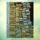 Einzigartige Geschenke für Buchliebhaber Fensteraufkleber (Blatt 3)