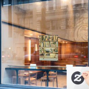 Einzigartige Geschenke für Buchliebhaber Fensteraufkleber