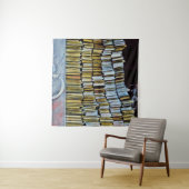 Einzigartige Geschenke für Buchliebhaber Wandteppich (Beispiel)