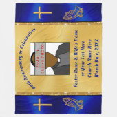 Einzigartige Geschenke für den Tag der Wertschätzu Fleecedecke (Vorderseite)