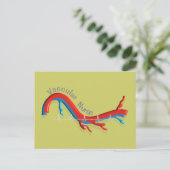 Einzigartige Geschenke für die Gefäßspülung Postkarte (Stehend Vorderseite)