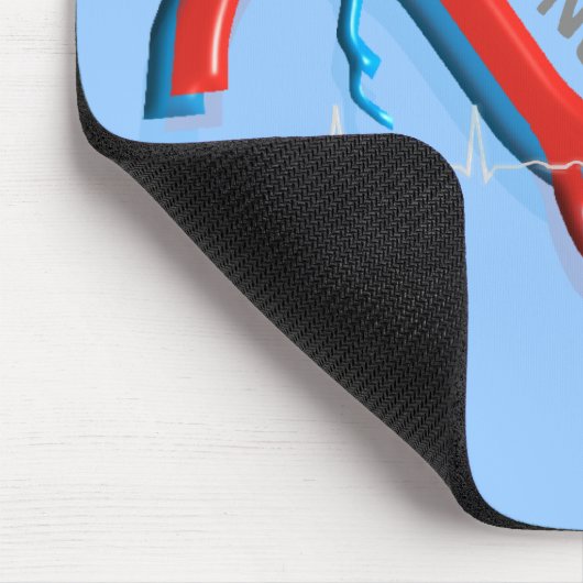Einzigartige Geschenke für die Gefäßversorgung Mousepad (Ecke)