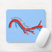 Einzigartige Geschenke für die Gefäßversorgung Mousepad (Mit Mouse)