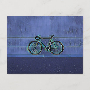 einzigartige Geschenke für Fahrradfahrer Postkarte