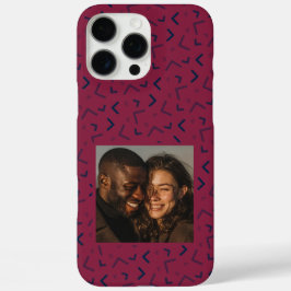Einzigartige Geschenke für Frauen Memphis-Muster  iPhone 16 Pro Max Hülle