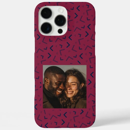Einzigartige Geschenke für Frauen Memphis-Muster  Case-Mate iPhone Hülle (Rückseite)