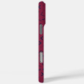 Einzigartige Geschenke für Frauen Memphis-Muster  Case-Mate iPhone Hülle (Rückseite / Rechts)