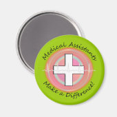Einzigartige Geschenke für medizinische Assistenzk Magnet (Vorderseite/Rückseite)