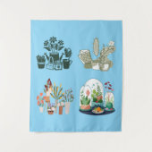 Einzigartige Geschenke für Pflanze Liebhaber kaufe Wandteppich (Vorderseite)