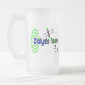 Einzigartige Geschenke Grafiken "der Mattglas Bierglas (Links)