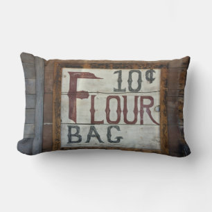 Einzigartige Geschenkidee Mehl zum Verkauf Vintage Lendenkissen