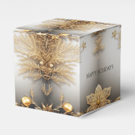 Einzigartige Gold Dekorative Geschenkboxen Geschenkschachtel