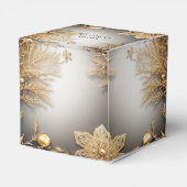 Einzigartige Gold Dekorative Geschenkboxen Geschenkschachtel (Rückseite)