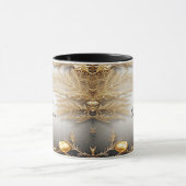 Einzigartige Gold Dekorative Tasse (Zentrum)