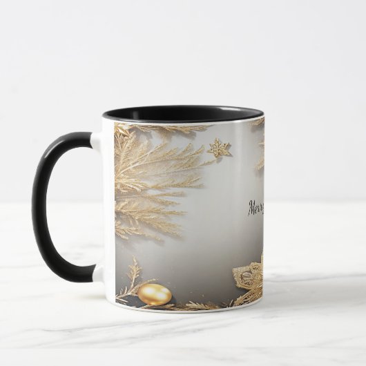 Einzigartige Gold Dekorative Tasse (Links)
