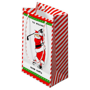 Einzigartige Golf Weihnachten Kleine Geschenktasch Kleine Geschenktüte