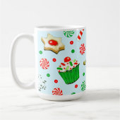 Einzigartige Golf Weihnachten-Tasse Kaffeetasse (Links)