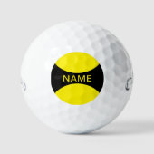 Einzigartige Golfbälle, die heute mit Ihrem Namen Golfball (Vorderseite)