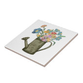 Einzigartige Grafik der Gartenarbeit Niedlicher Bl Fliese (Seite)