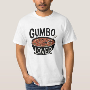 Einzigartige Grafik für Gumbo-Liebhaber T-Shirt