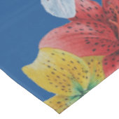 einzigartige große und fette Blume Blumen Tischdecke (Schrägansicht)