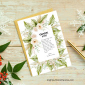 Einzigartige Grünanlage Bright Pampas Grass Tropic Dankeskarte