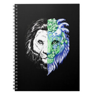 Einzigartige Hand gezeichnetes mystisches Notizblock