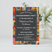 Einzigartige Haustüren für die Party Einladung (Stehend Vorderseite)