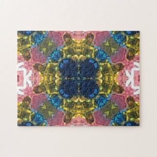 Einzigartige Herausforderung für das mehrfarbige P Puzzle