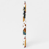 Einzigartige Herbstlaub ernten Herbstpumpen iPhone Hülle (Linke Seite)