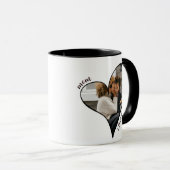 Einzigartige Herz-Mama I Liebe Sie benutzerdefinie Tasse (VorderseiteRechts)