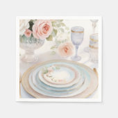 Einzigartige Hochzeit eines benutzerdefinierten Ma Serviette (Vorderseite)