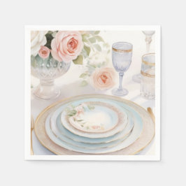 Einzigartige Hochzeit eines benutzerdefinierten Ma Serviette