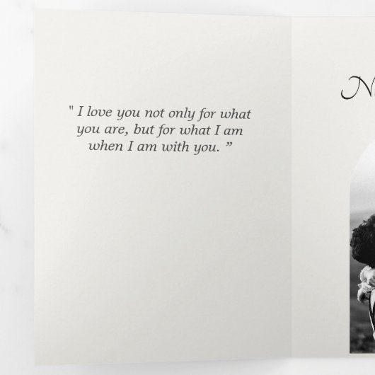 Einzigartige Hochzeit Sichern Sie die Ankündigung (Innen Erste Seite)