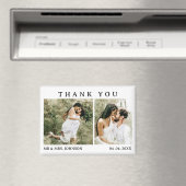 Einzigartige Hochzeit Vielen Dank Magnet (In Situ (Geschirrspüler))