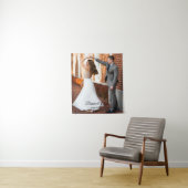 Einzigartige Hochzeits-Erinnerungsteppich mit indi Wandteppich (Beispiel)