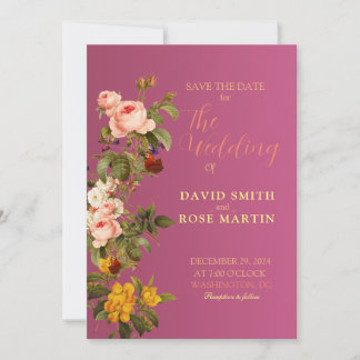 Einzigartige Hochzeitseinladungskarten, um die Büh Einladung