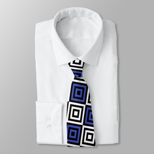 Einzigartige Hochzeitsgeschenke Moderne Geometrie Krawatte (Gebunden)