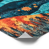 Einzigartige Home Makeover Abstract Expressionism Poster (Ecke)