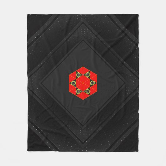 Einzigartige, individuell anpassbare und gemütlich fleecedecke (Vorderseite)