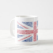 Einzigartige Kaffee-Tasse Entwurf "des Kaffeetasse (Vorderseite Links)