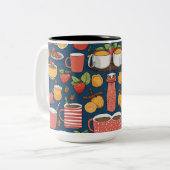 Einzigartige Kaffeetasse | Kaffee-Geschenkidee (Vorderseite Links)