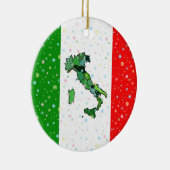 Einzigartige Karte der italienischen Keramikornament (Rechts)