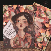 Einzigartige Karte für den Erntedank von Aquarellf