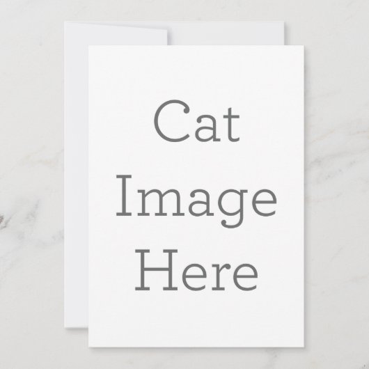Einzigartige Katzen-Einladung Einladung (Vorderseite)