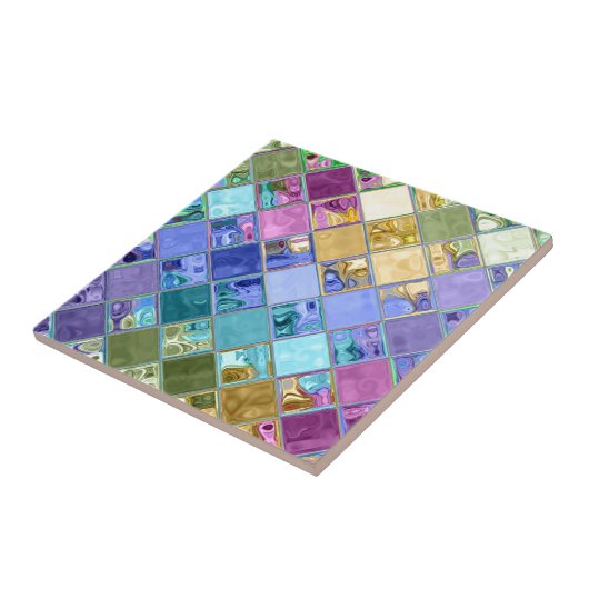 Einzigartige Keramik Fliese (Seite)